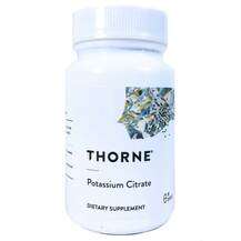 Thorne, Цитрат Калия, Potassium Citrate 90, 90 капсул