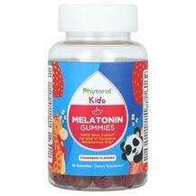 Phytoral, Мелатонин, Kids Melatonin Gummies Strawberry, 60 таб...