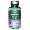 Фото товару Piping Rock, Lithium Orotate 5 mg, Літій Оротат 5 мг, 180 капсул