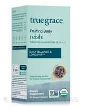 True Grace, Organic Reishi, 60 Vegan Capsules