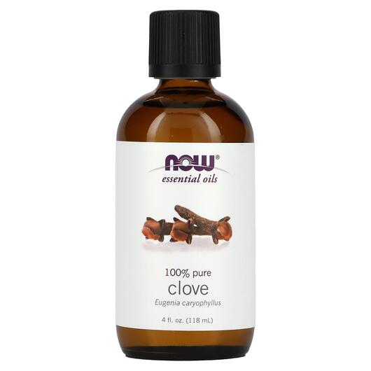 Основне фото товара Pure Essential Oil Clove Основне фото товара NOW Foods, Pure Essential Oil Clove, Ефірна олія, 118 мл