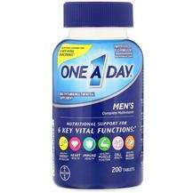 One-A-Day, Men's Complete Multivitamin 200, Мультивітаміни для...