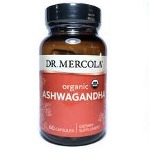 Dr. Mercola, Ashwagandha, Ашваганда, 60 капсул
