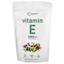 Vitamin E 1000 IU Витамин E Токоферолы Micro Ingredients