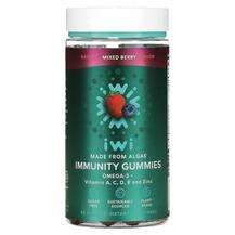 iWi, Immunity Gummies Omega-3 + Vitamin ACDE And Zinc Mixed Be...