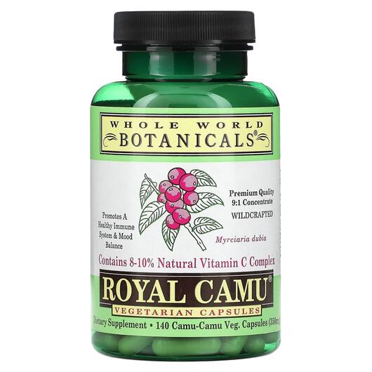 Основное фото товара Каму каму 350 мл, Royal Camu 350 mg, 140 капсул