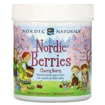 Nordic Naturals, Мультивитамины для детей, Nordic Berries Cher...