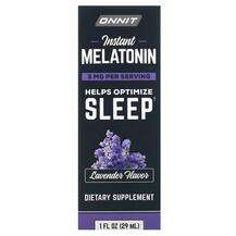 Onnit, Мелатонин, Instant Melatonin Lavender 3 mg, 29 мл