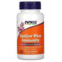 Now, EpiCor Plus Immunity, 60 Veg Capsules