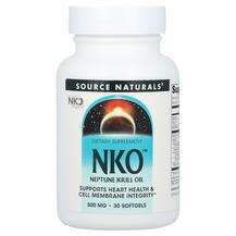 Source Naturals, NKO Neptune Krill Oil 500 mg, Олія Антарктичн...