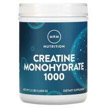 MRM Nutrition, Креатин Моногидрат, Creatine Monohydrate 1000, ...