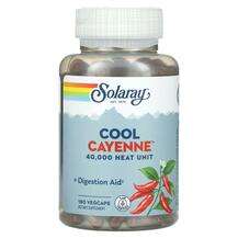 Solaray, Кайенский перец, Cool Cayenne, 180 капсул