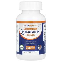 Мелатонін Melatonin Berry 10 mg Vitamatic 365 таблеток