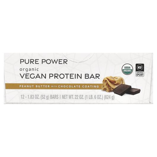 Основное фото товара Organic Pure Power Protein Peanut Butter & Chocolate, Протеин