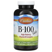 B-комплекс B-100 Gel Carlson 200 капсул