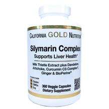California Gold Nutrition, Silymarin Complex, Силімарин, 360 к...