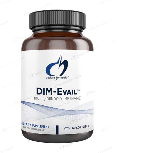 Основне фото товара Designs for Health, DIM-Evail, Дііндолілметан, 60 капсул