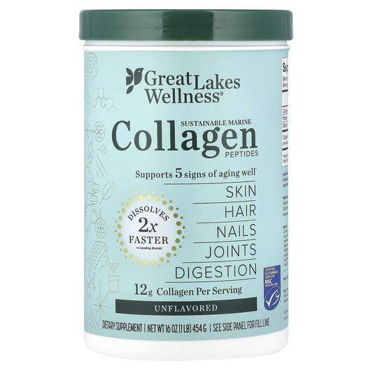 Основне фото товара Sustainable Marine Collagen Peptides Unflavored, Морський колаген