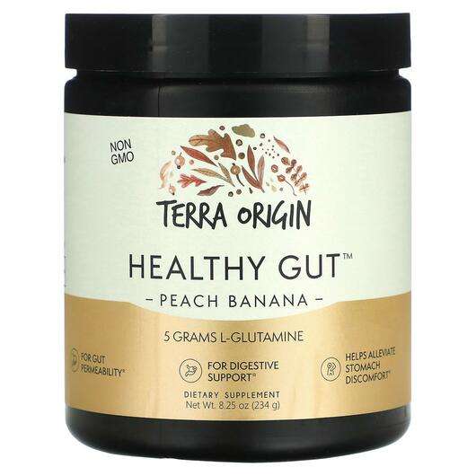 Основне фото товара Terra Origin, Healthy Gut Peach Banana, Підтримка кишечника, 2...