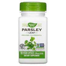 Nature's Way, Parsley Leaf, Петрушка 450 мг Лист, 100 капсул