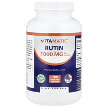Рутин Rutin 1000 mg Vitamatic 180 капсул