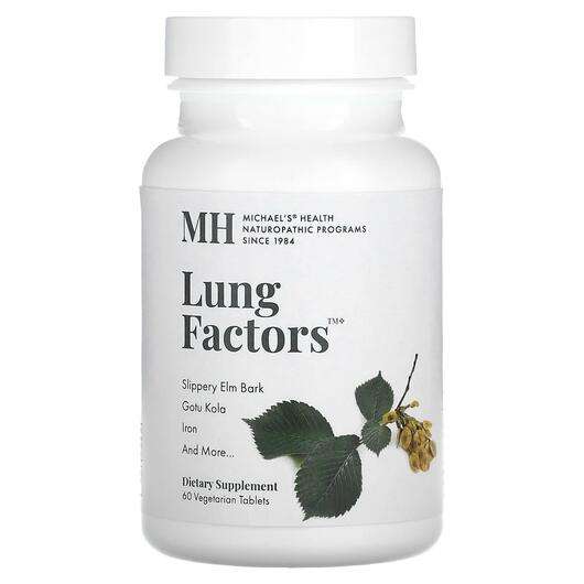 Основное фото товара MH, Поддержка органов дыхания, Lung Factors, 60 таблеток