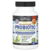 BioSchwartz, Advanced Strength Probiotic 40 Billion CFU, Пробі...
