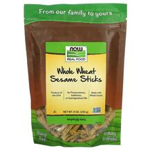 Real Food Whole Wheat Sesame Sticks САМє NOW Foods 255 г Real Food Whole Wheat Sesame Sticks САМє NOW Foods 255 г