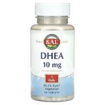 KAL, Дегидроэпиандростерон, DHEA 10 mg, 60 таблеток