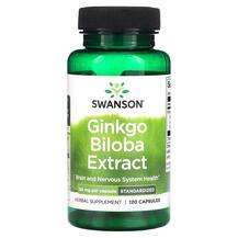 Swanson, Ginkgo Biloba Extract 60 mg, 120 Capsules
