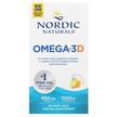 Фото товара Nordic Naturals, Омега 3, Omega-3D Lemon 1000 mg, 60 капсул