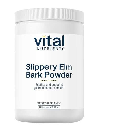 Основное фото товара Vital Nutrients, Скользкий вяз, Slippery Elm Bark Powder, 175 г