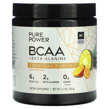 Dr. Mercola, Аминокислоты БЦАА, Pure Power BCAA + Beta - Alani...