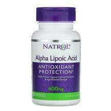 Natrol, Альфа Липоевая кислота 600 мг, Alpha Lipoic Acid 600 m...