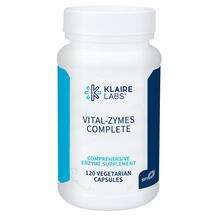 Klaire Labs SFI, Vital-Zymes Complete Digestive Enzymes DPP-IV...