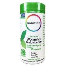 Rainbow Light, Certified Women's Multivitamin, 120 Vegetarian ...