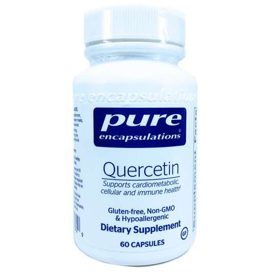 Основное фото товара Pure Encapsulations, Кверцетин 500 мг, Quercetin, 60 капсул