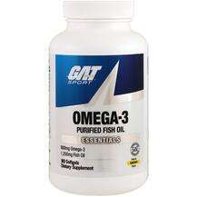 GAT, Omega-3 Lemon, 90 Softgels