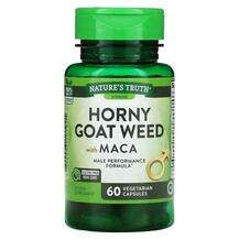 Nature's Truth, Horny Goat Weed with Maca, Горянка и Мака, 60 ...