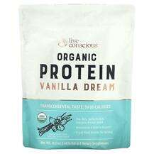 Live Conscious, Organic Protein Vanilla Dream, Органічний Прот...