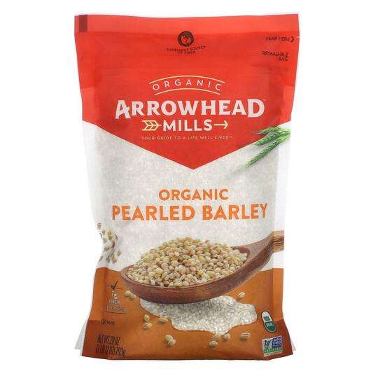 Основное фото товара Arrowhead Mills, Зерновые культуры, Organic Pearled Barley, 793 г