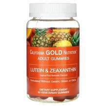 California Gold Nutrition, Lutein and Zeaxanthin Gummies Tropi...