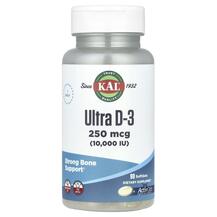Ultra D-3 250 mcg Ультра D-3 10000 МЕ KAL 90 капсул Ultra D-3 250 mcg Ультра D-3 10000 МЕ KAL 90 капсул