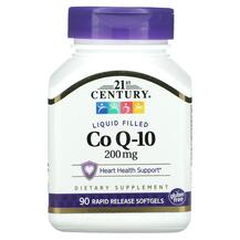 CoQ -10 200 мг Liquid Filled CoQ-10 200 mg 21st Century