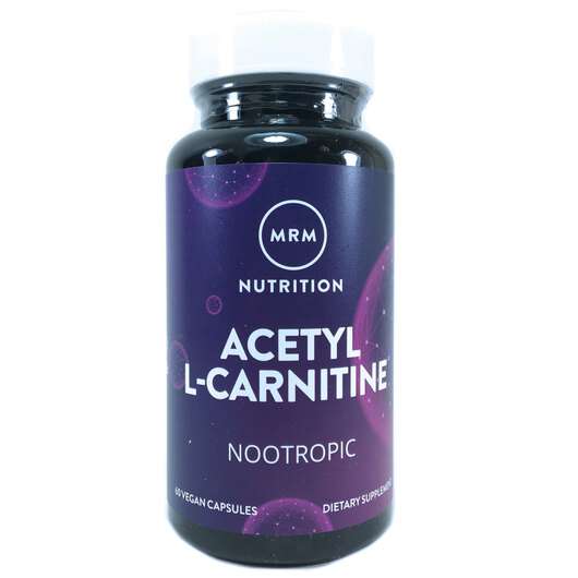 Основне фото товара MRM Nutrition, Acetyl L-Carnitine, Ацетил-L-карнітин гідрохлор...
