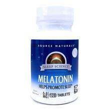 Source Naturals, Melatonin 5 mg, 120 Tablets