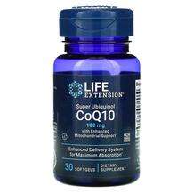 Life Extension, Убихинол 100 мг, Super Ubiquinol CoQ10, 30 капсул