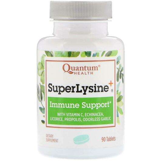 Основное фото товара Quantum Health, L-Лизин, Super Lysine+ Immune Support, 90 табл...