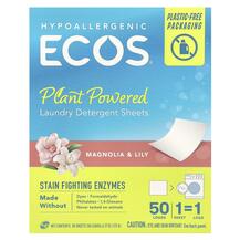 ECOS Plant Powered Laundry Detergent Sheets Magnolia