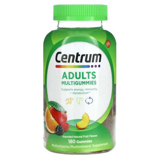 Основное фото товара Centrum, Мультивитамины, Adults Multigummies Assorted Natural ...